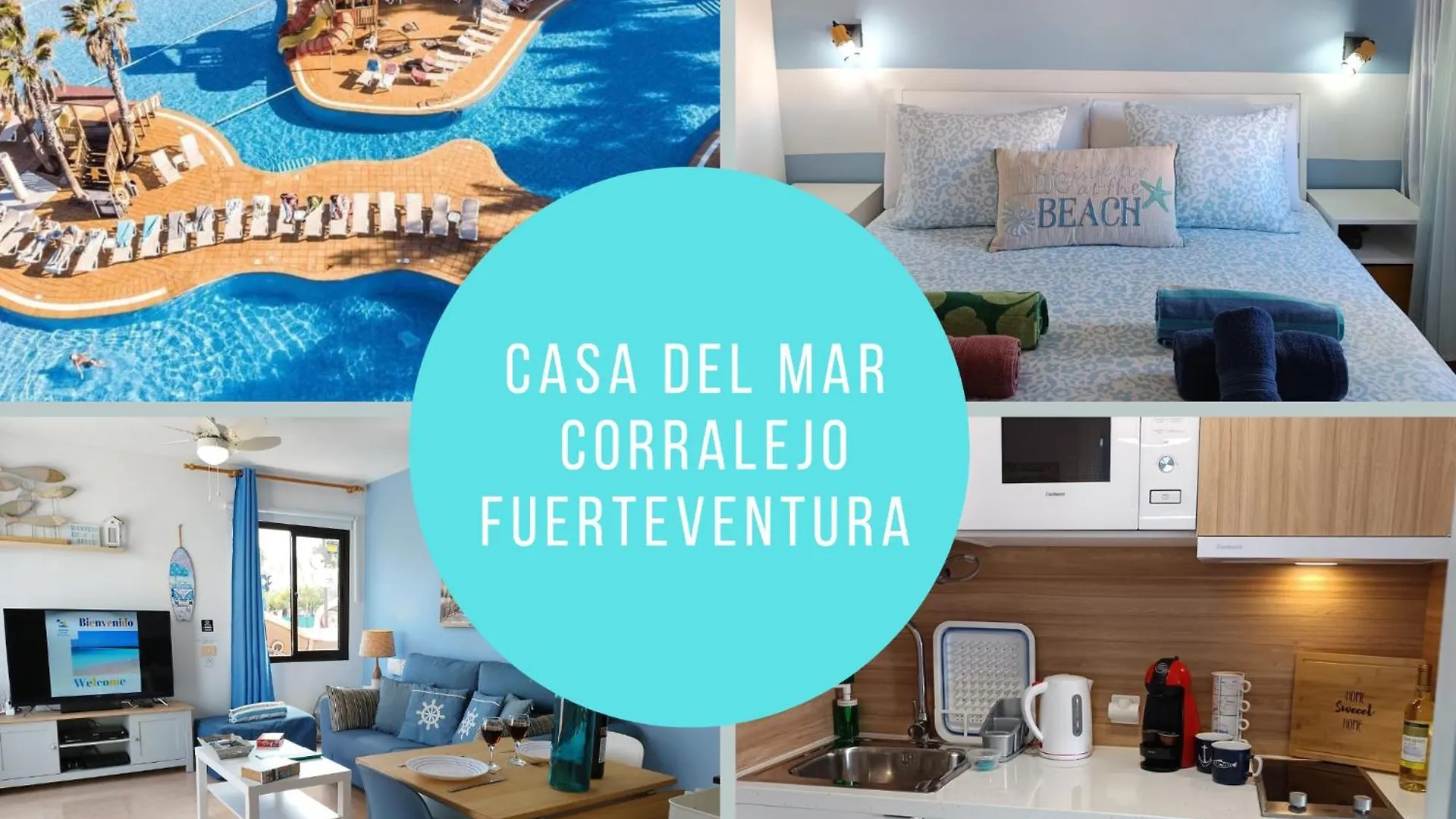 Casa Del Mar Air-Conditioned Apartment With Swimming Pools - Corralejo Playa